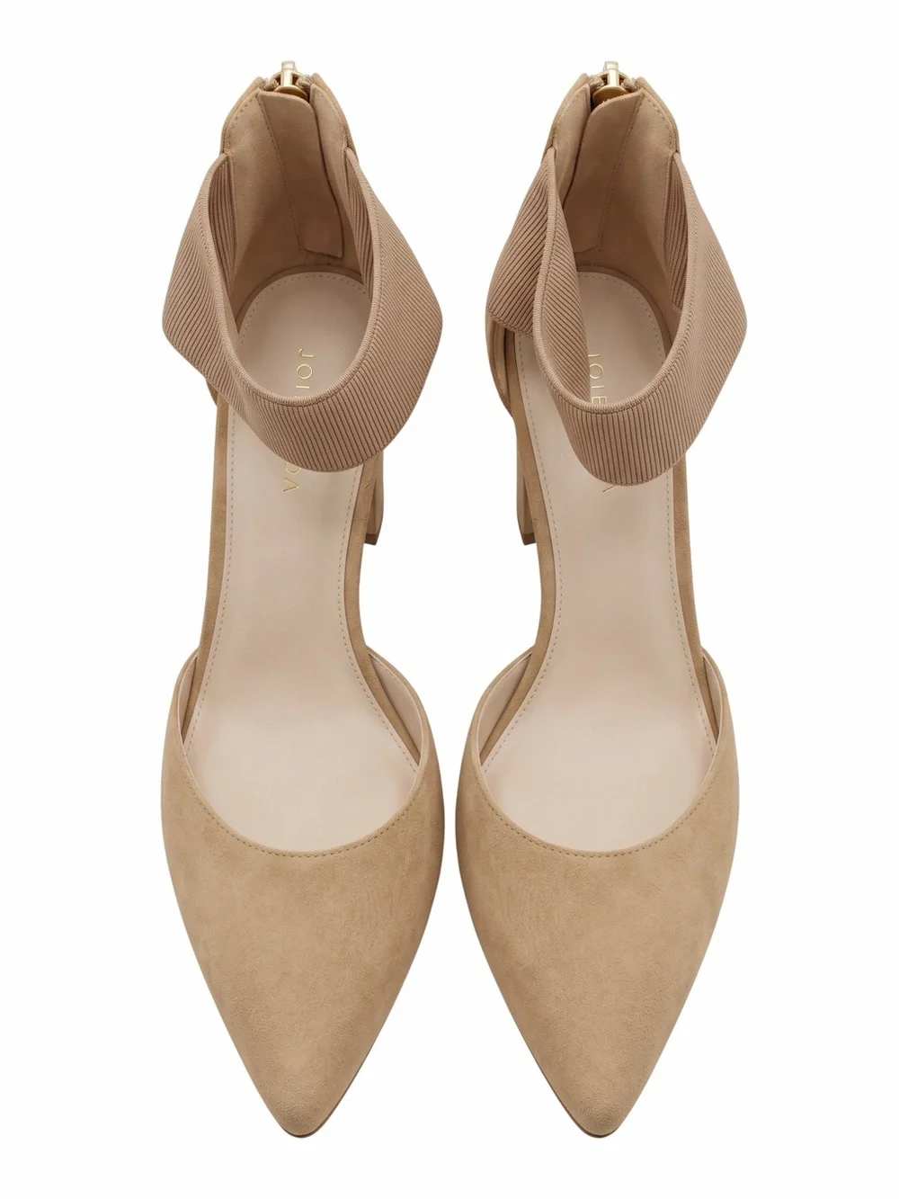 Pelle Moda🌸Beige Kitten Heels🌸Mesh Ankle Strap🌸Chic🌸Super Comfortable🌸Like New🌸